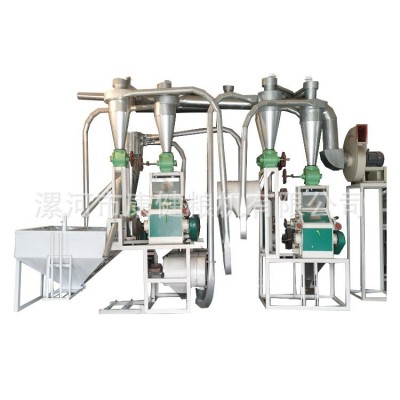 工廠直銷 雙機(jī)皮芯分離磨粉機(jī) 小麥玉米雜糧磨粉機(jī)械