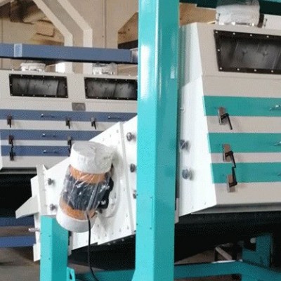 糧食谷物篩選機除雜機 振動篩選機粉末振動清理篩