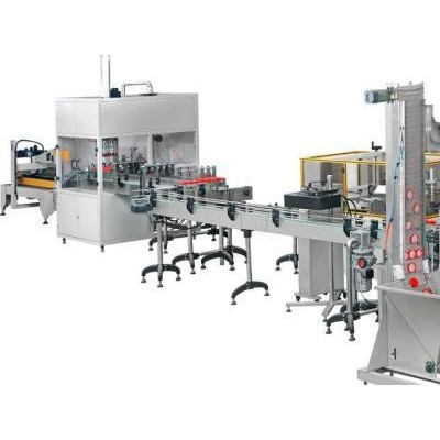 500-1000ml液體果汁灌裝旋蓋貼標(biāo)機(jī)生產(chǎn)線