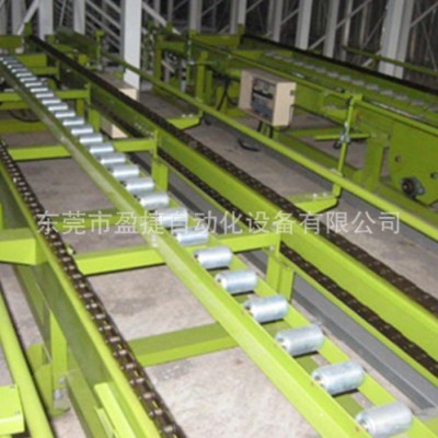 棧板輸送機(jī)鏈條式輸送機(jī)，鏈條線，重型輸送設(shè)備，碼垛設(shè)備