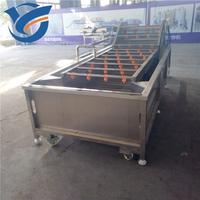 多功能果蔬清洗機 蔬菜清洗機 葉菜清洗設(shè)備 氣泡翻浪清洗設(shè)備