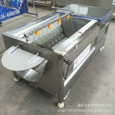 毛輥噴淋清洗機(jī) 野生帶魚(yú)清洗去鱗機(jī) 多功能果蔬菜毛輥去皮清洗機(jī)