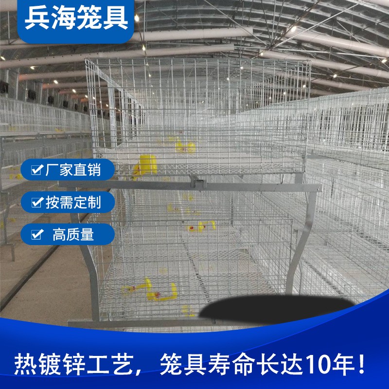 熱鍍鋅肉雞籠三層肉雞籠高品質(zhì)肉雞籠使用壽命長熱鍍鋅養(yǎng)殖設(shè)備