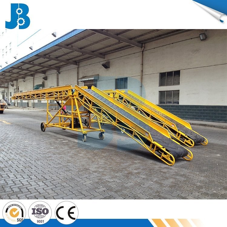 移動(dòng)式雙變幅皮帶輸送機(jī) 帶電源的便攜式帶式