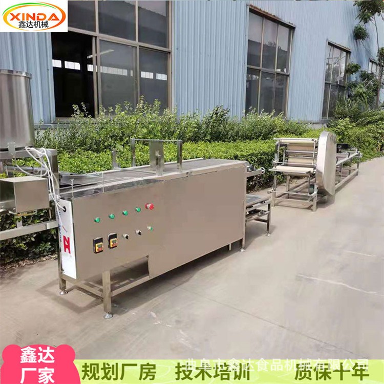 婁底豆腐皮機全自動操作 家用不銹鋼豆腐皮機械 鑫達廠家