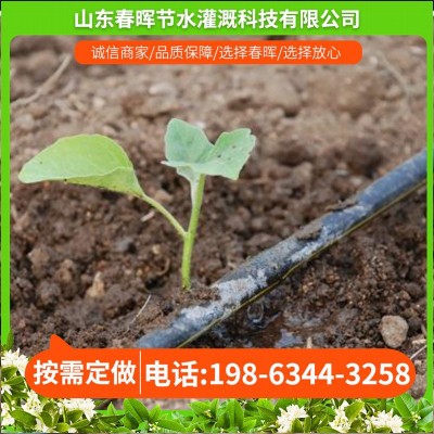 大棚灌溉用16mm貼片式滴灌帶 農(nóng)業(yè)灌溉內(nèi)鑲貼片式滴灌帶滴管均勻