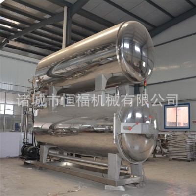 牛肉干全套生產流水線 肘子加工設備 肉制品高溫殺菌鍋防破袋脹袋