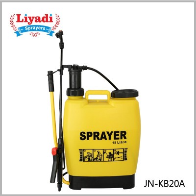 20L 吹塑 手動氣壓農用果樹背負式打農藥消毒噴藥園林噴霧器