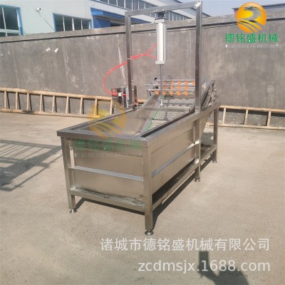 方便清洗的清洗豬皮絲設(shè)備 水浴鼓泡式不銹鋼氣泡清洗機(jī)