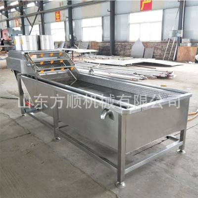 果蔬氣泡多功能清洗機(jī) 全自動(dòng)鼓泡沖浪式清洗設(shè)備 小油菜清洗機(jī)