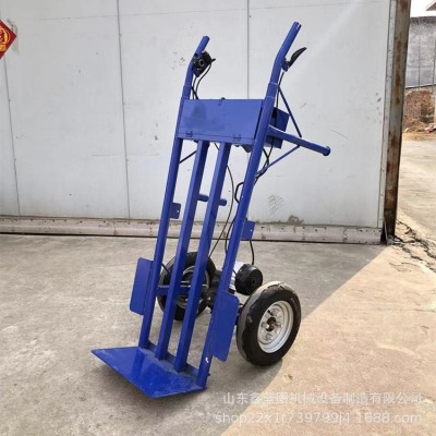 新款果園爬坡48V充電型運輸小推車 農(nóng)用雙輪手推家用翻斗搬運車
