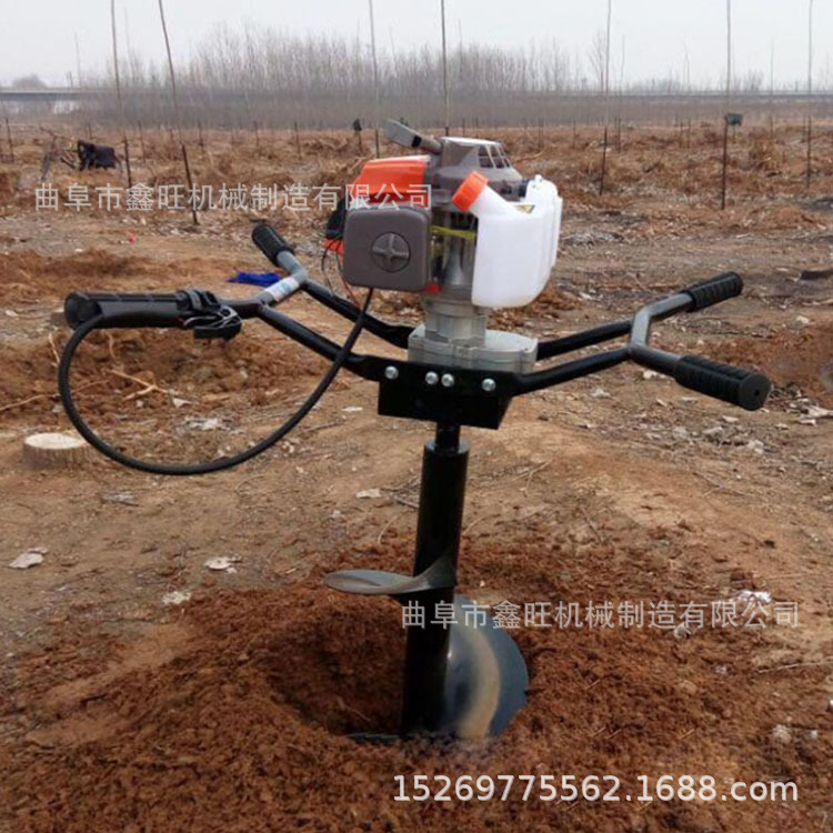 手提汽油打坑機