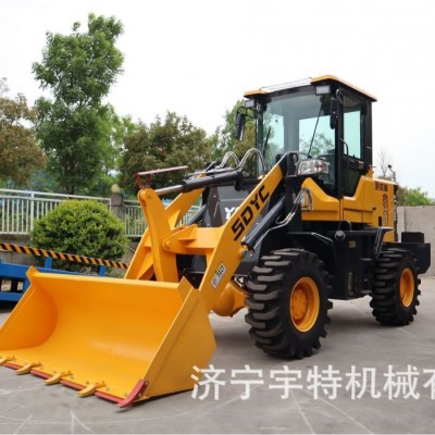 裝載機四驅鏟車運輸工程小型全新柴油推土抓木工地抓草機