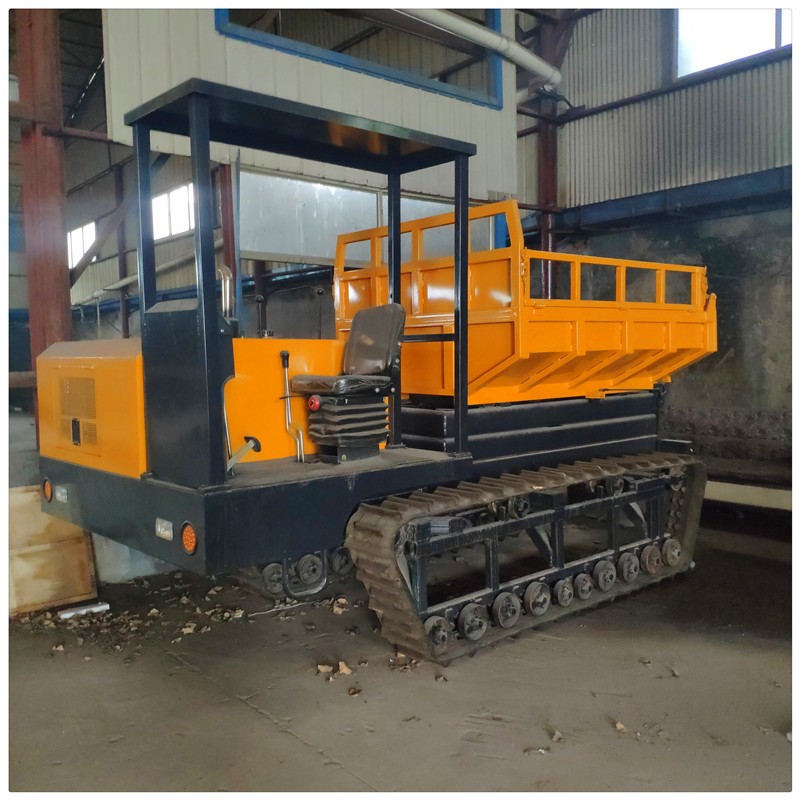 直供輕型履帶運輸車 橡膠鏈條爬山虎 變速箱行走機動靈活