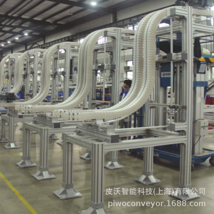 夾持輸送線 柔性鏈輸送機(jī) 毛毛釘夾持 空箱空瓶滿瓶C型/Z型夾持機(jī)