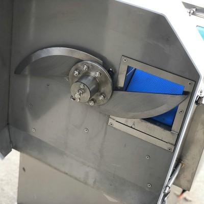 根莖類蔬菜類切片切絲機柜式商用切絲機大功率大口徑帶面板切丁機