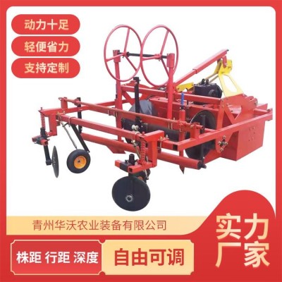 旋耕起壟覆膜機 多功能移栽機械 華沃農業 可按需定制