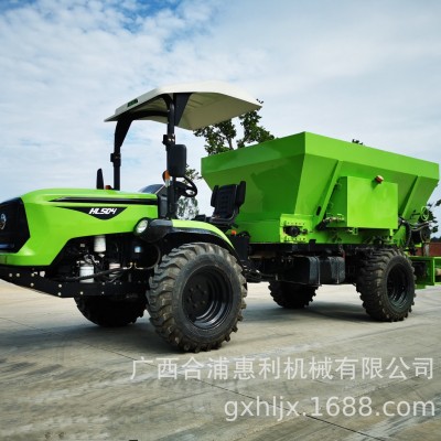 HL504惠利牌折腰小轉彎半徑田間作業犁地撒肥機多功能作業拖拉機