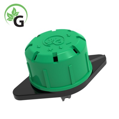 廠家供應(yīng) 可調(diào)節(jié)流量滴頭 八孔大滴頭 綠帽滴頭 管上滴頭