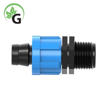 廠家供應(yīng) 外絲旁通滴灌帶接頭 滴灌帶外絲旁通接頭