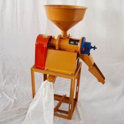 家用小型水稻碾米機(jī) 移動(dòng)式不銹鋼剝谷機(jī) 全自動(dòng)打米機(jī)