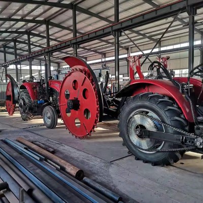 偏置式果園開溝機 結(jié)構(gòu)簡單操作方便使用時間長瀝青路面開溝機