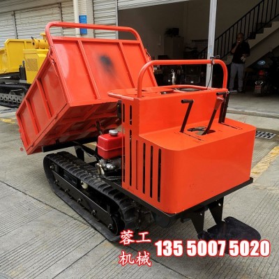 成都銷售履帶式運輸車柴油動力自卸小型履帶搬運車廠家批發爬山虎