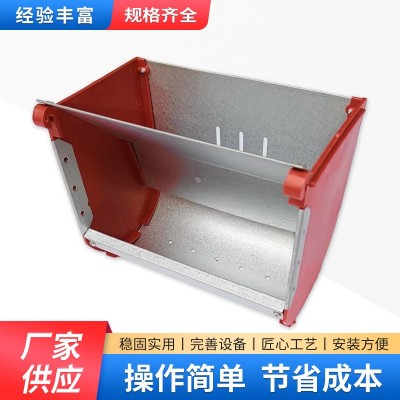 新型養兔設備兔用外掛食盒 新款加厚外掛式兔用飼料盒