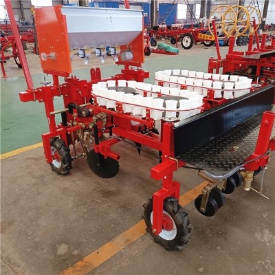 軍巖機械 辣椒移栽機 小辣椒栽苗機 上門調試服務至上