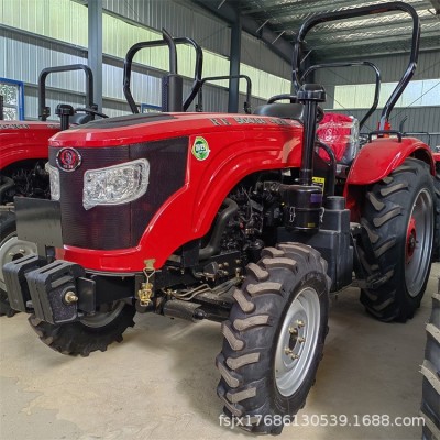 暢銷款萬年紅四驅拖拉機 8+8梭式換檔 大馬力柴油雙缸四輪拖拉機