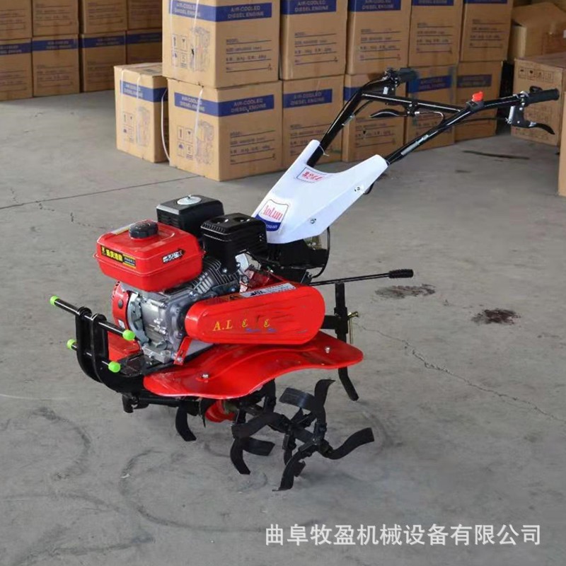 170汽油兩驅(qū)小型微耕機(jī) 多功能手扶翻地機(jī) 四驅(qū)柴油旋耕機(jī)