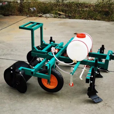 手扶車噴藥覆膜機 地膜覆蓋機 小型微耕機起壟蓋膜機