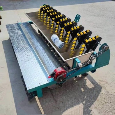 10行大蒜播種機(jī) 手推兩行種蒜機(jī) 代替人工種蒜的機(jī)器