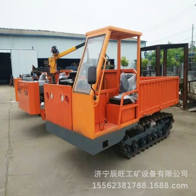 小型礦用運(yùn)輸車(chē) 井下履帶運(yùn)輸車(chē)河道清淤泥自卸翻斗車(chē)