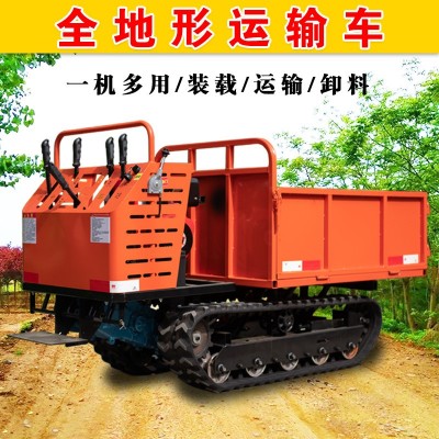 農(nóng)用履帶運(yùn)輸車(chē)爬山虎小型全地形爬坡王果園山地搬運(yùn)自卸翻斗車(chē)