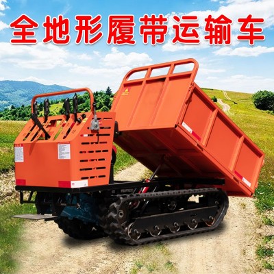 爬山虎運(yùn)輸車(chē)履帶式農(nóng)用果園搬運(yùn)自卸全地形爬山虎山地工程爬坡王