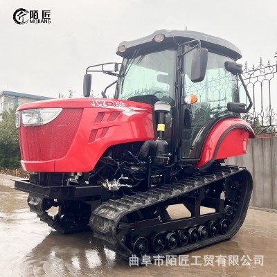 2023款 80馬力履帶式拖拉機 多功能農用柴油施肥除草旋耕機