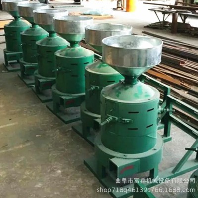 谷子去殼碾米機 立式電動脫皮碾米機 蕎麥糧食碾米機價格