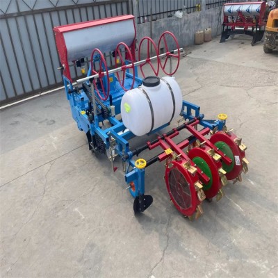 紫花苜蓿草鴨嘴鋪膜播種機 白頭翁防風桔梗條播機 柴胡手推點播機