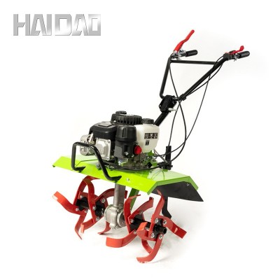 海道宗申綠色手推汽油微耕機小型多功能開溝除草水田松土旋耕機