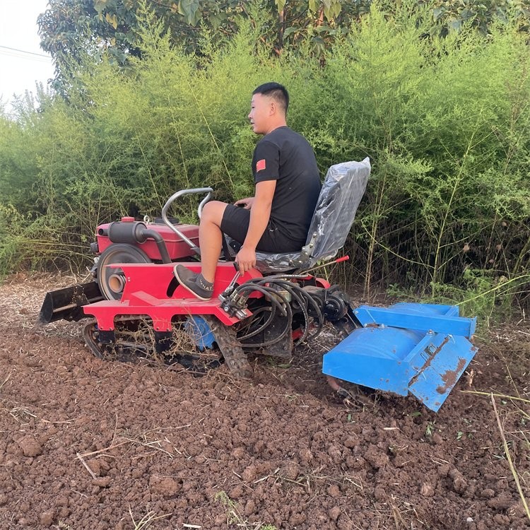 一洋多功能四驅后旋微耕機 大馬力柴油除草機 手扶式旋耕松土機
