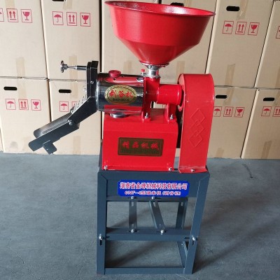 打米機家用碾米機小型全自動小麥脫殼機220v多功能剝殼機磨粉機