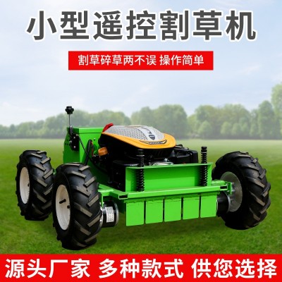 源頭工廠小型輪式割草機 四驅(qū)油電兩用割草機 球場修剪園林割草機