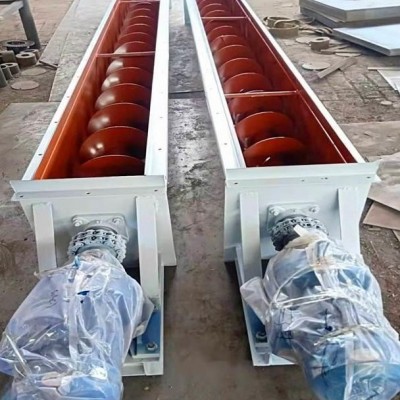 絞龍提升機 不銹鋼螺旋糧食輸送機 U型管式給料機可定做