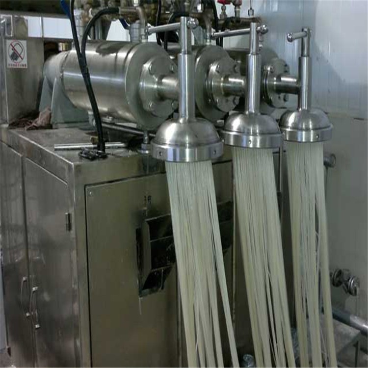 電汽兩用紅薯粉條粉絲機 干蘭片擠出機 一次成型紅薯粉絲粉條機