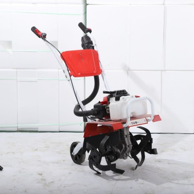 農(nóng)用微耕機硬地松土開溝神器水田除草耕地機多功能翻地開荒旋耕機