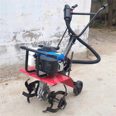 硬地開荒碎土機手扶大馬力汽油旋耕機果園小型耕地機開溝機除草機