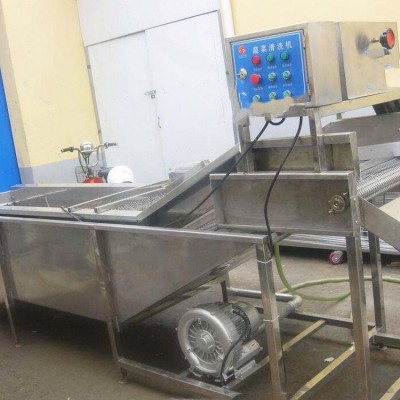 高壓氣泡水果清洗設備 商用洗菜機食品去污清洗機