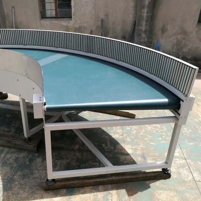 90度皮帶轉彎機 循環U形輸送線 食品傳送帶 180度