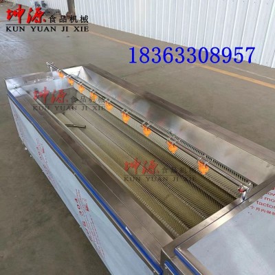 新款土豆去皮機土豆紅薯削皮機商用食堂毛刷清洗機洋蔥芋頭脫皮